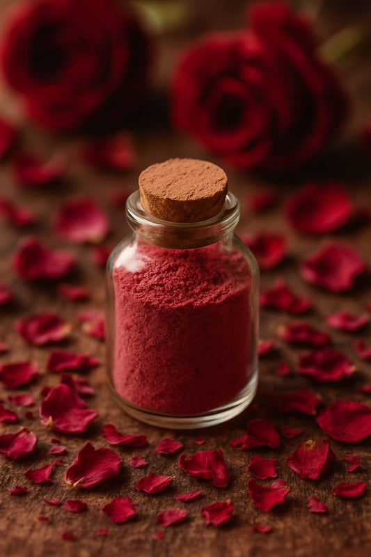 DRY ROSE PETALS POWDER